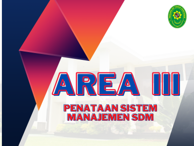 AREA III - Penataan Manajemen SDM