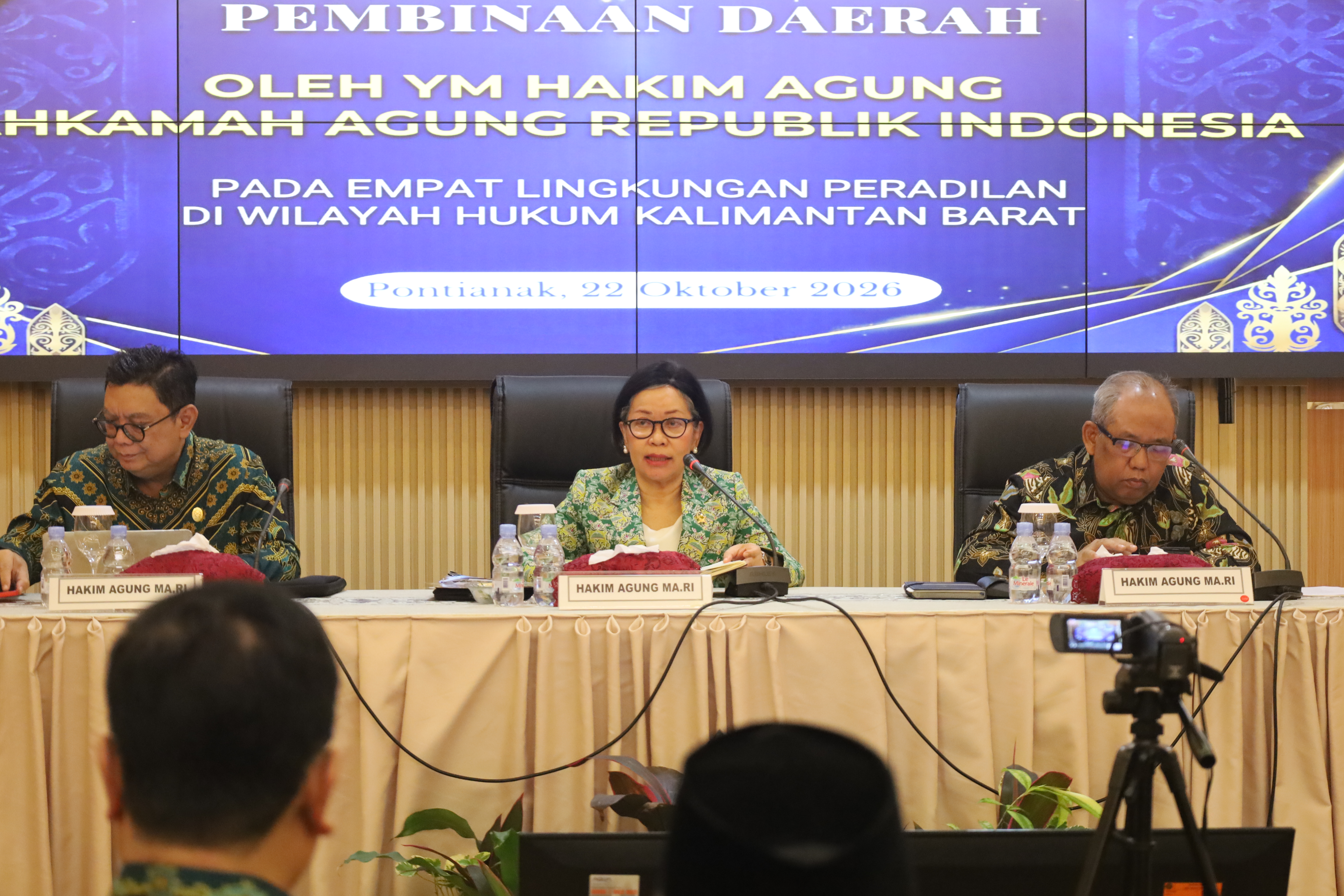 Pembinaan Daerah oleh Hakim Agung MA RI pada Empat Lingkungan Peradilan se-Kalimantan Barat